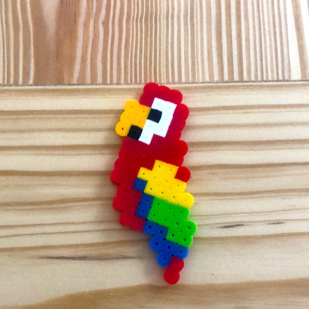 Perler Bead Parrot
